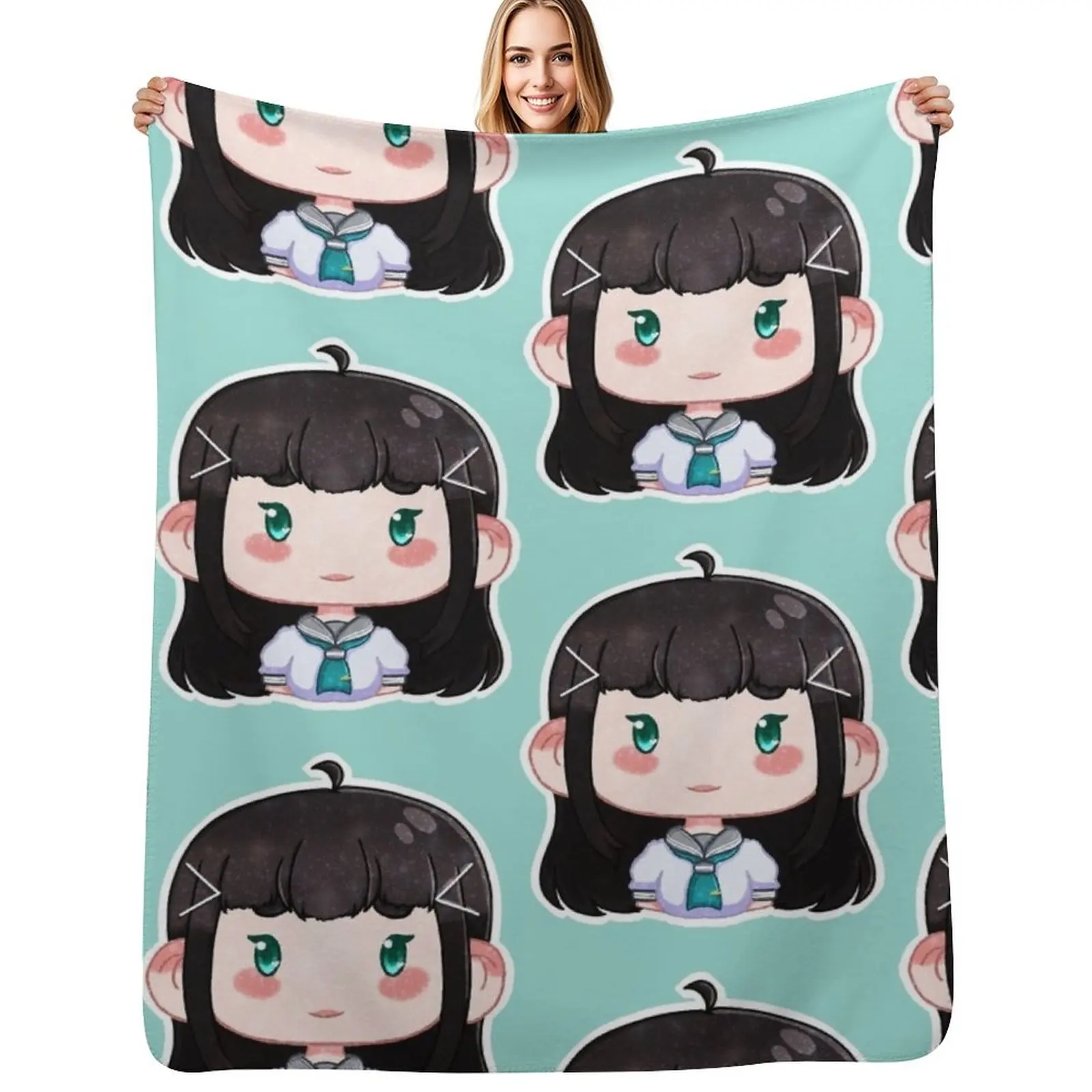 

Love Live sunshine!! - Dia Kurosawa Throw Blanket Giant Sofa bed plaid christmas gifts Thin Blankets