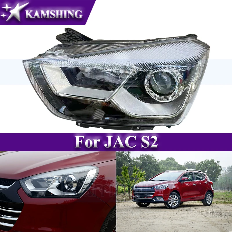 Kamshing Front Headlight For JAC S2 Front Bumper Head Light Head Lamp Headlamp 4121100U1910/4121200U1910