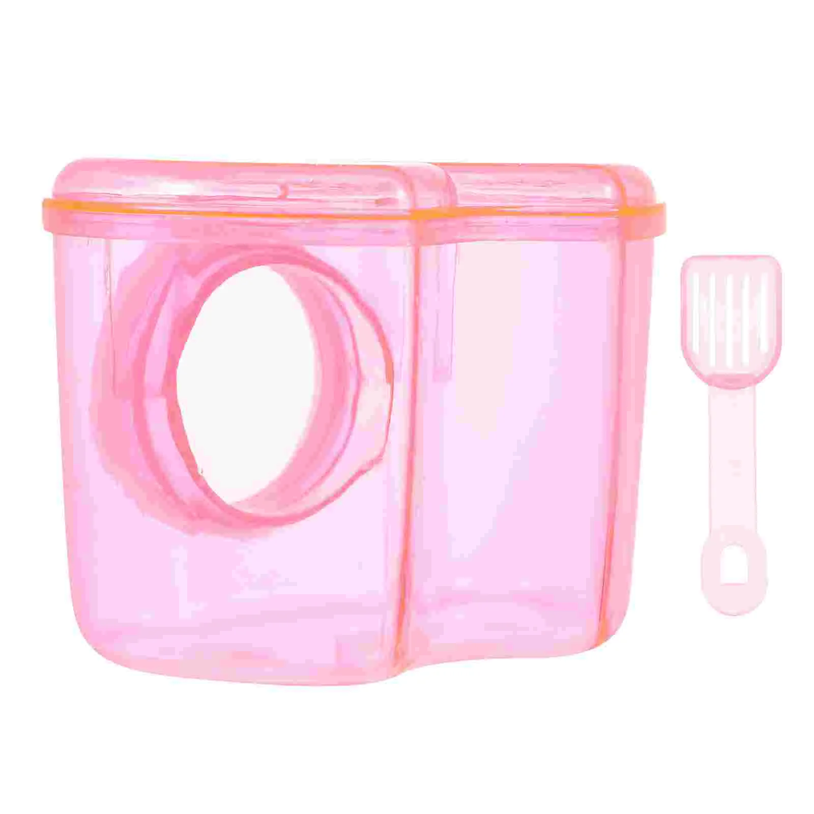 Acrylic Hamster Bathroom Sand Bath Container Hamster Bath Room Acrylic Bathroom for Pet Hamster Sand Bath