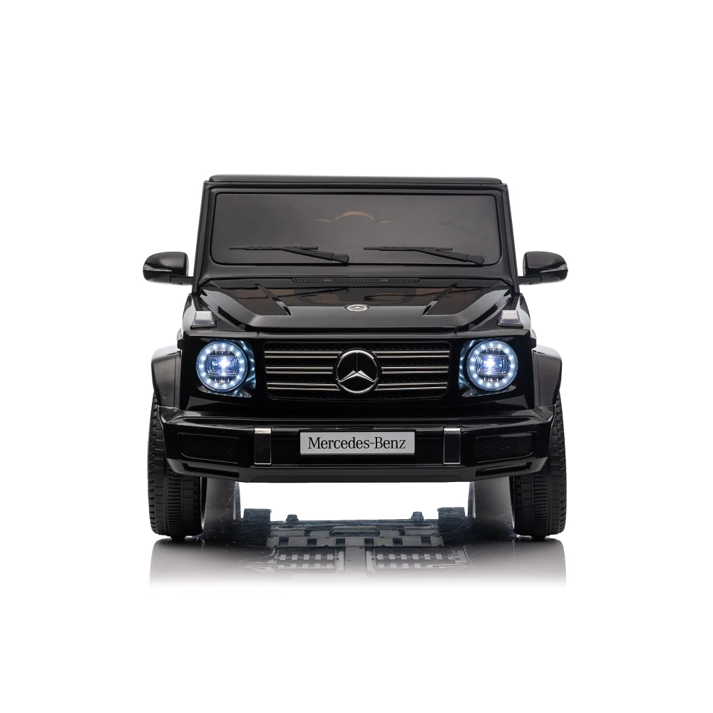 Licensed Mercedes-Benz G500 24V Kids ride on toy electric car for kids Three speed adjustable LED light Three-point safety belt