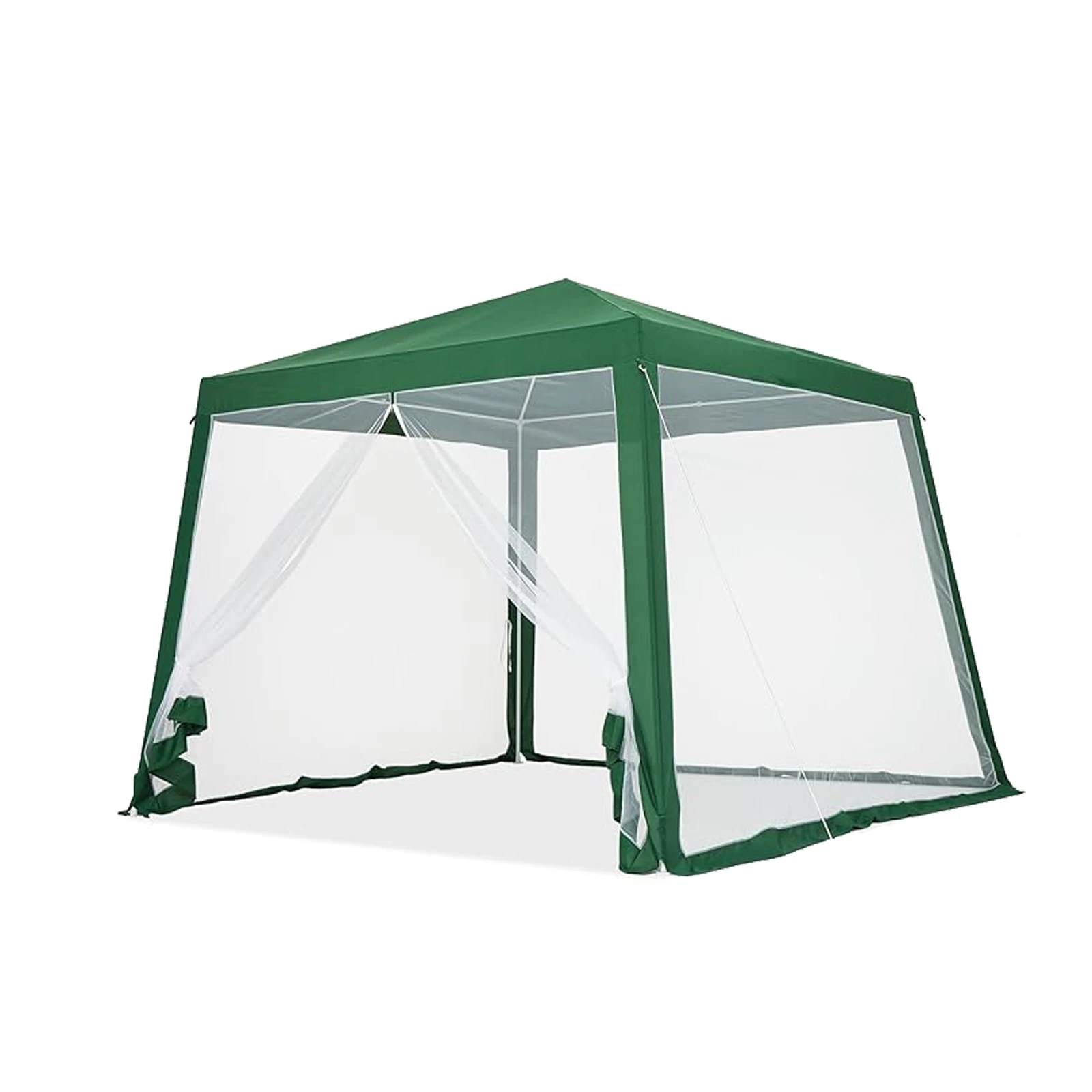 

Easy Pop-Up Canopy, Outdoor Screen Tent with Mesh Mosquito Netting Side Walls, Pop Up Tent, Waterproof for Camping Party