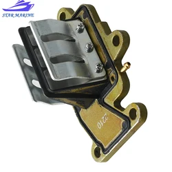 63W-13610-00 Reed Valve Assy Replaces For Yamaha Parsun Powertec 9.9HP 15HP Outboard Engine, Boat Motor 63V-13610