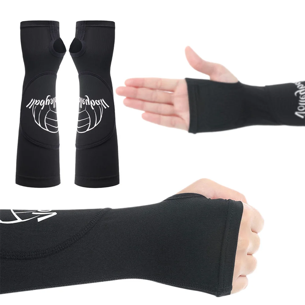 أكمام ذراع للكرة الطائرة مع وسادة حماية وأكمام مبطنة للكرة الطائرة للتدريب على ضرب المعصم للنساء والرجال والشباب المراهقين #1