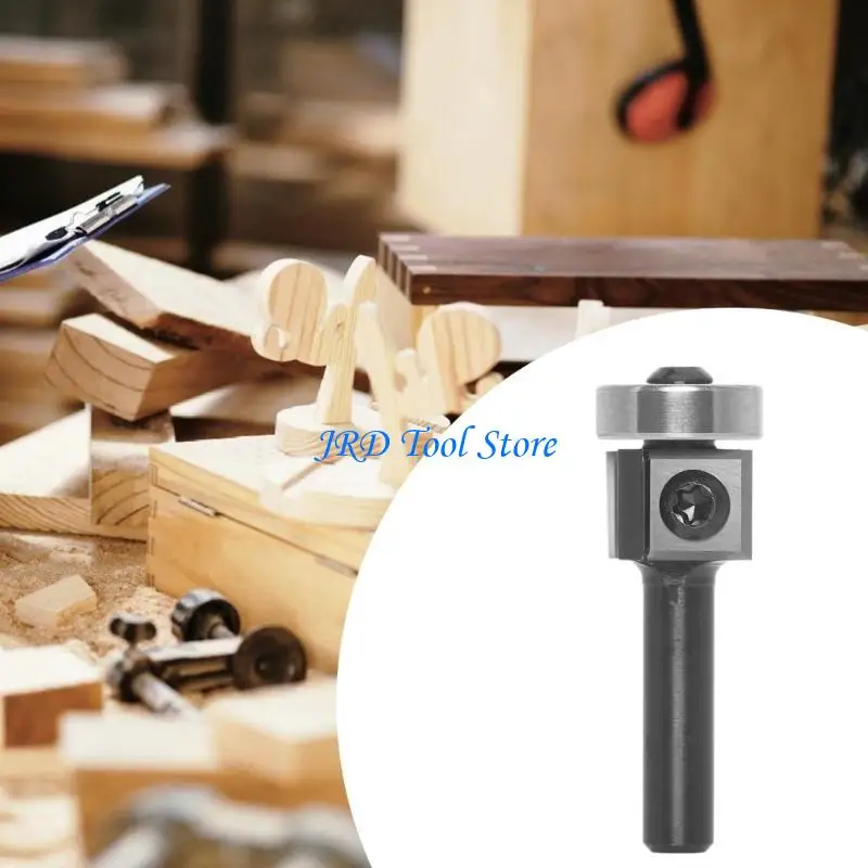 A2UD a filo a filo con rivestimento in carburi solido Bit router per fine del legno 8 mm