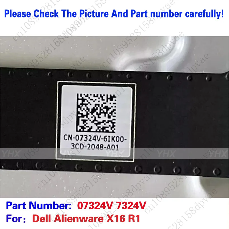 GYX Nowy kabel LCD IDP60 LF-M558P EDP do laptopa Dell Alienware X16 R1 NTS 07324V Szybka dostawa