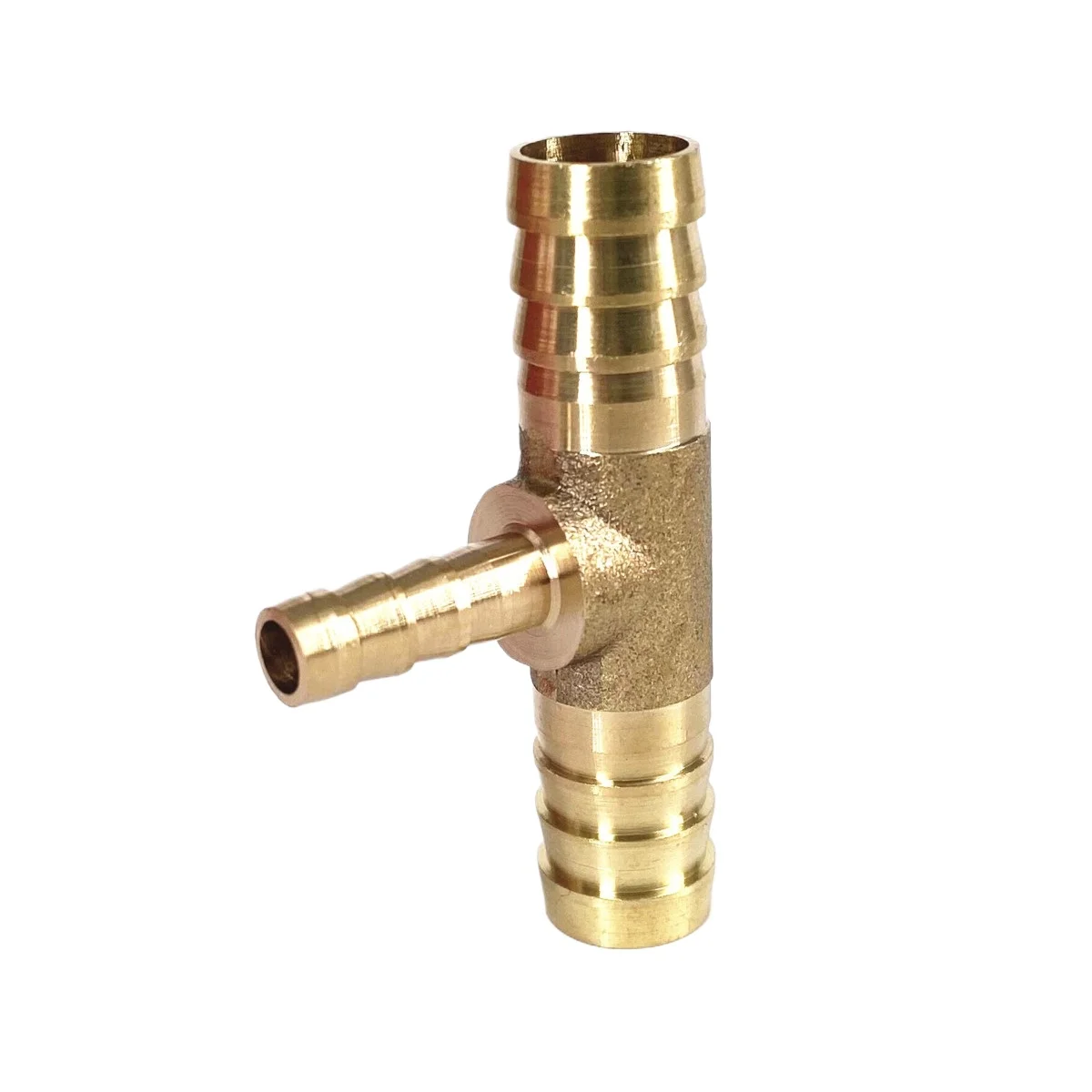 Hose Barb 4mm 5mm 6mm 8mm 10mm 12mm 14mm 16mm Tee Type Reducing Brass Barbed Pipe Fitting Reducer Coupler Connector Adapter