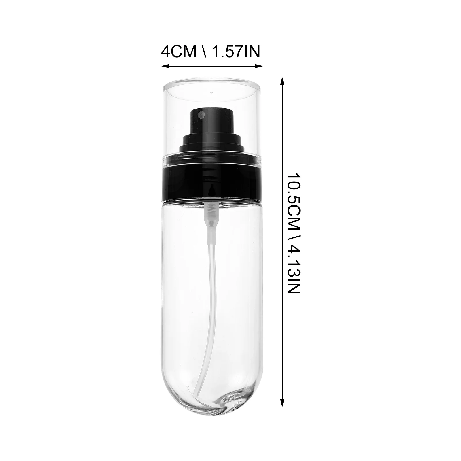 4Pcs 60Ml Spray Bottle Fine Mist Empty Bottles for Travel Dispenser Inverted Leak Proof Portable Refillable Container