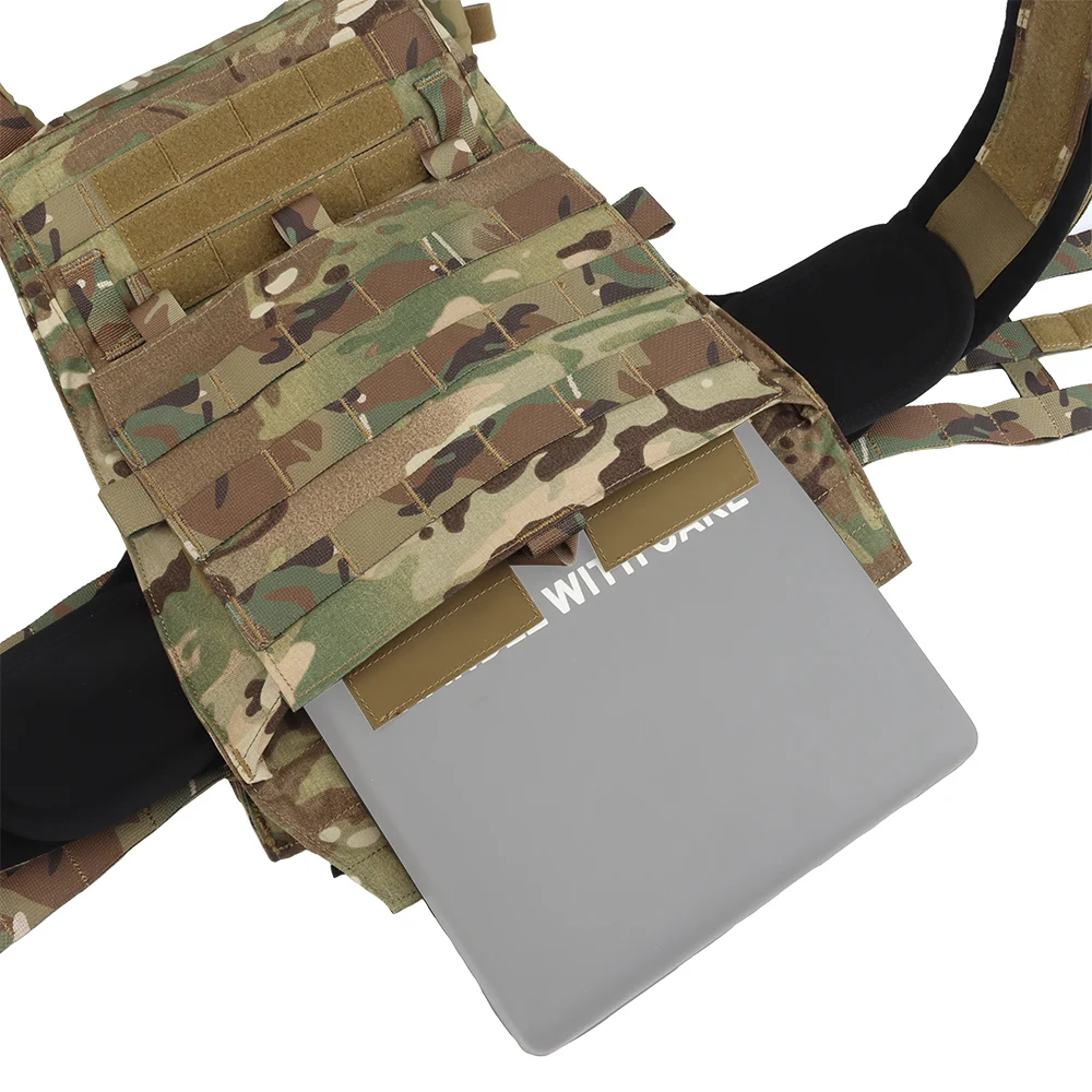 OPHIDIANTAC Multi-Functional MOLLE Nylon AVS MBAV Plate Carrier Outdoor CS Plate Pouch Set for Hunting