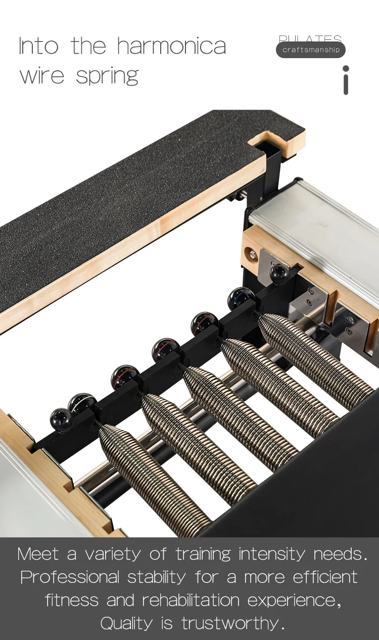 Opvouwbare Business Reformer Pilates draagbare fitnessreformer