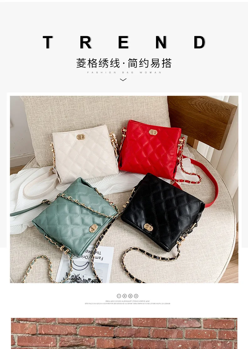 Design Handtasche Umhängetaschen für Frauen Kleine Luxus Umhängetasche Hochwertige Weiche Leder Geldbörse Neue Damen Kleine Quadratische Tasche – Detail 1
