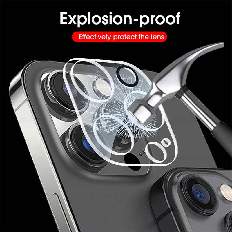 2Pcs Camera Protector Case For Iphone 16 Pro Max Tempered Glass Rear Lens Cover For Iphone 16 Plus 16Plus 16Pro iphone16 ProMax