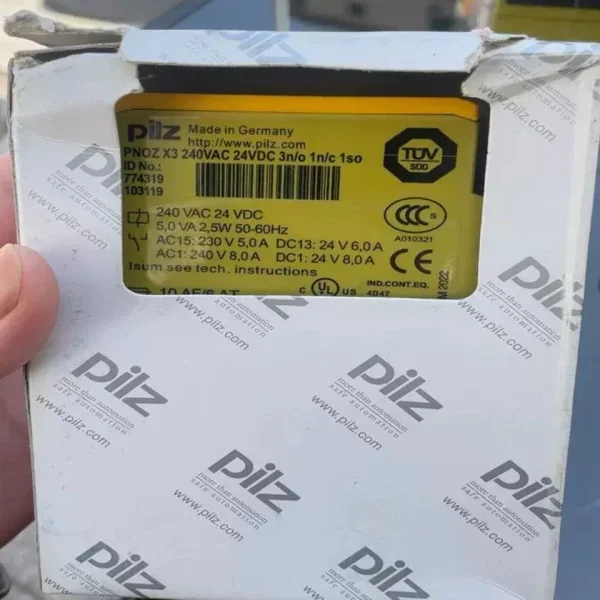 

2026 1pc New X3 774319 Safety Relay 24vdc Yp1 Brand New Original Spot Plc