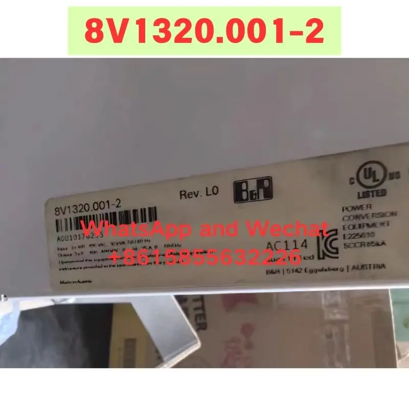 

Used 8V1320.001-2 Servo driver Functional test OK Fast delivery