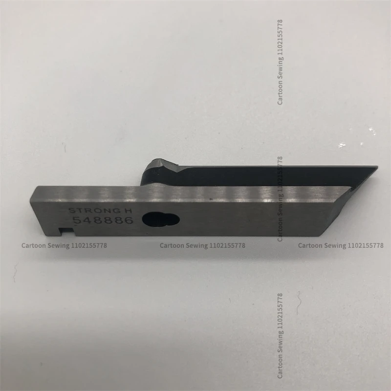 1PCS 548886 Blade Strong H Lower Knife Phoenix Eye Cutter for Singer 299 Keyhole Machine with Round Head Buttonholing Industrial