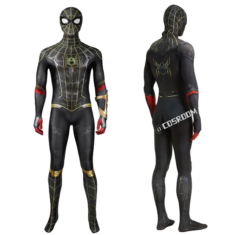 

Sky02 Человек-паук Косплей No Way Home Костюм Супергерой Зентаи Костюм Комбинезон Мужчины Женщины Боди Хэллоуин Карнавальная Вечеринка Cost88Ji