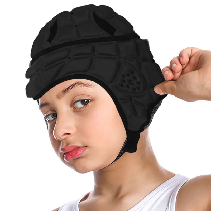 

Kids Soft Paddet Rugby Helmet Headguard Headgear Soccer Scrum Caps Cheap Capacete Head HelmetS Guards Protector Youth Football