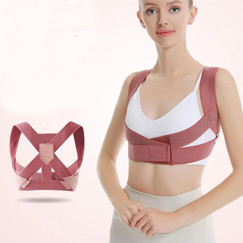 Adult Posture Corrector Belt Hot Breathable Back Correction Strap Women Men Back Support Sitting Position Correction Tool