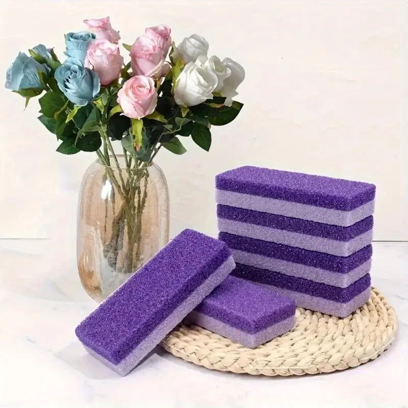 5PCS Foot Dead Skin Remover Pumice Stone Foot File Callus Foot Heel Scrubber Smooth Feet In Seconds Pedicure Exfoliator Tool New