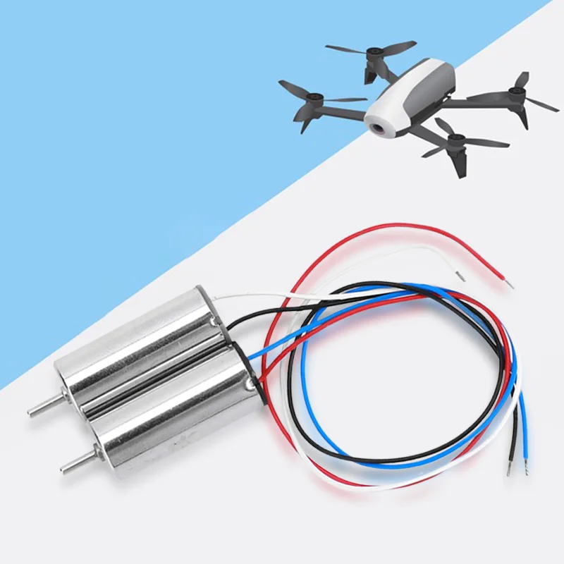 2PCS 8520 CW+CCW Mini Coreless Motor DC 3-5V Electric Motor 50000 RPM High Speed Micro Hollow Cup Engine DIY RC Drone Quadcopter