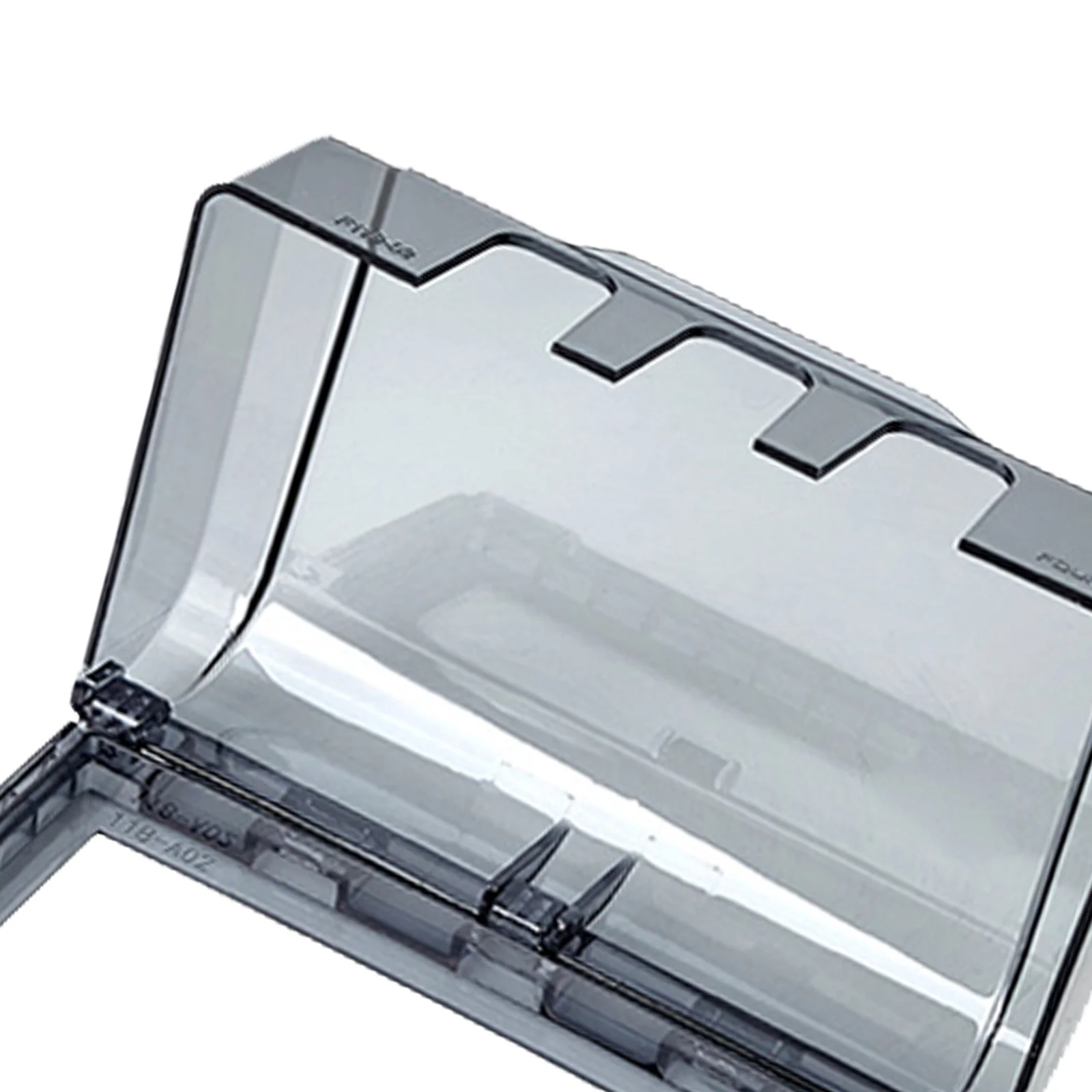 2 قطعة غطاء مقبس الحمام مقاوم للماء سبلاش برهان منفذ حامي صندوق ABS المواد غطاء قابل لإعادة الاستخدام منفذ يغطي مقاوم للماء #3