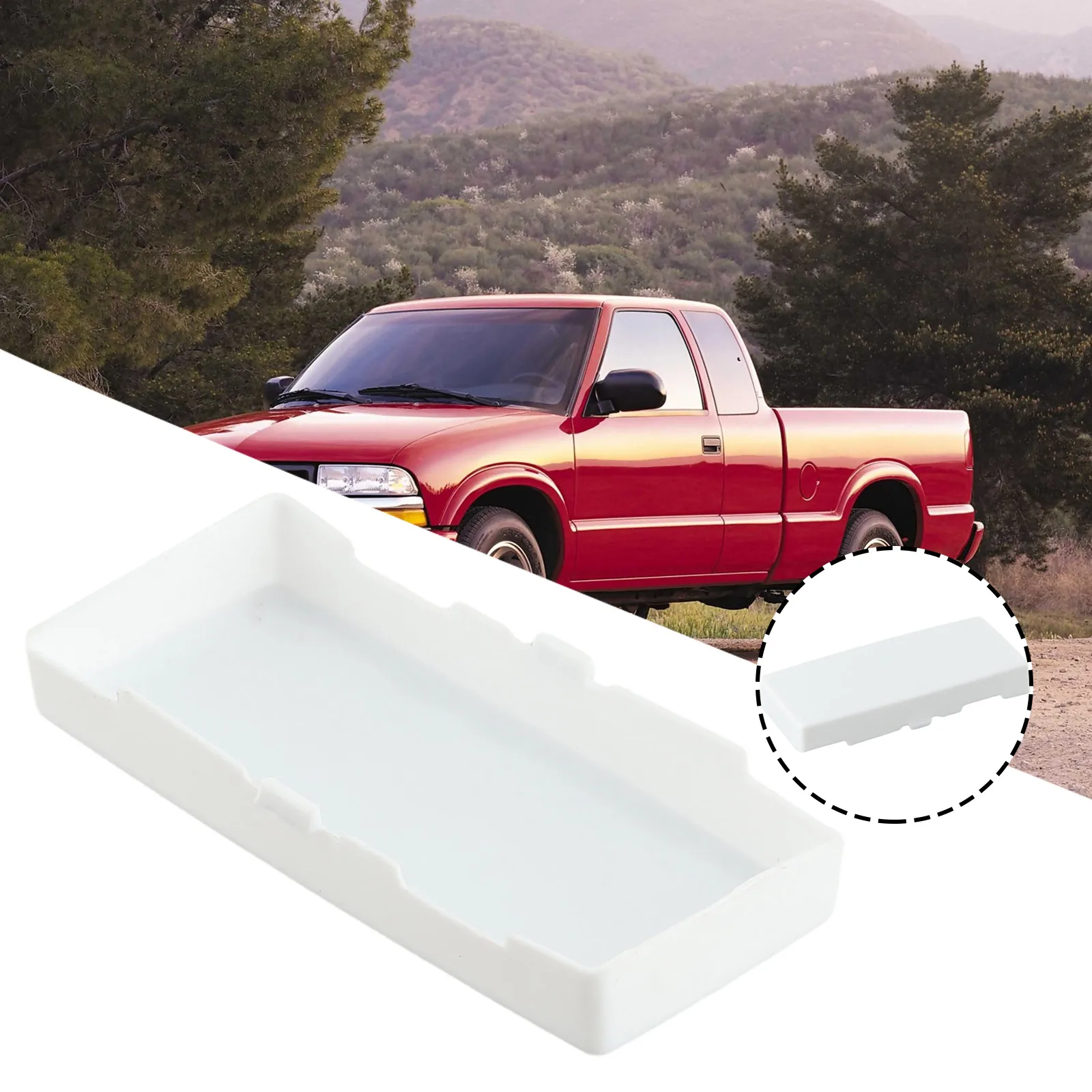 Rectangular Dome Light Lens For Chevrolet- 1982~2003 S10 74323 Pickup Truck Dome Lamps Lens 336201# Plastics Car Accessories