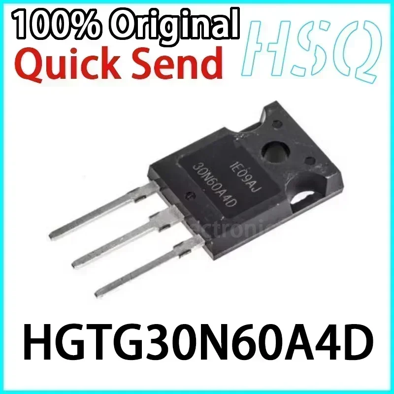 1PCS New G30N60A4D HGTG30N60A4D TO-247 IGBT Field-effect Transistor 30A/600V