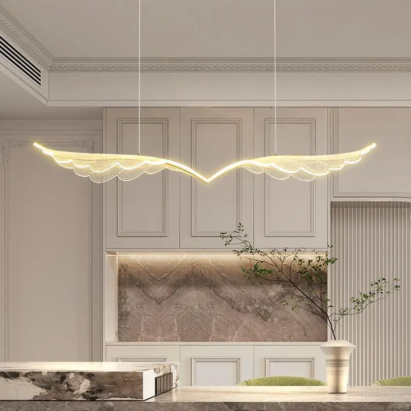 Nordic Modern Creative Gold Angel Wings lampadari Luxury Art Home Decor lampada a Led per sala da pranzo tavolo studio illuminazione a sospensione