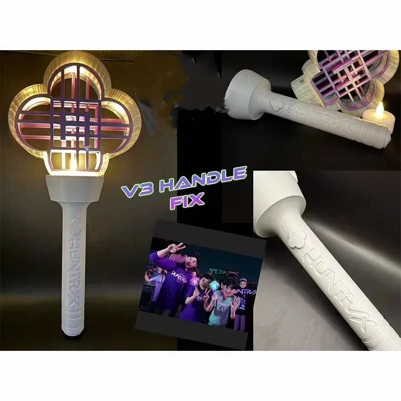 

Demons Cos Hunter Zoey Косплей 3d печатная палка для подбородка Бумеранг Lightboard для мужчин и женщин палка для поддержки вентилятора Kpop реквизит для костюмов