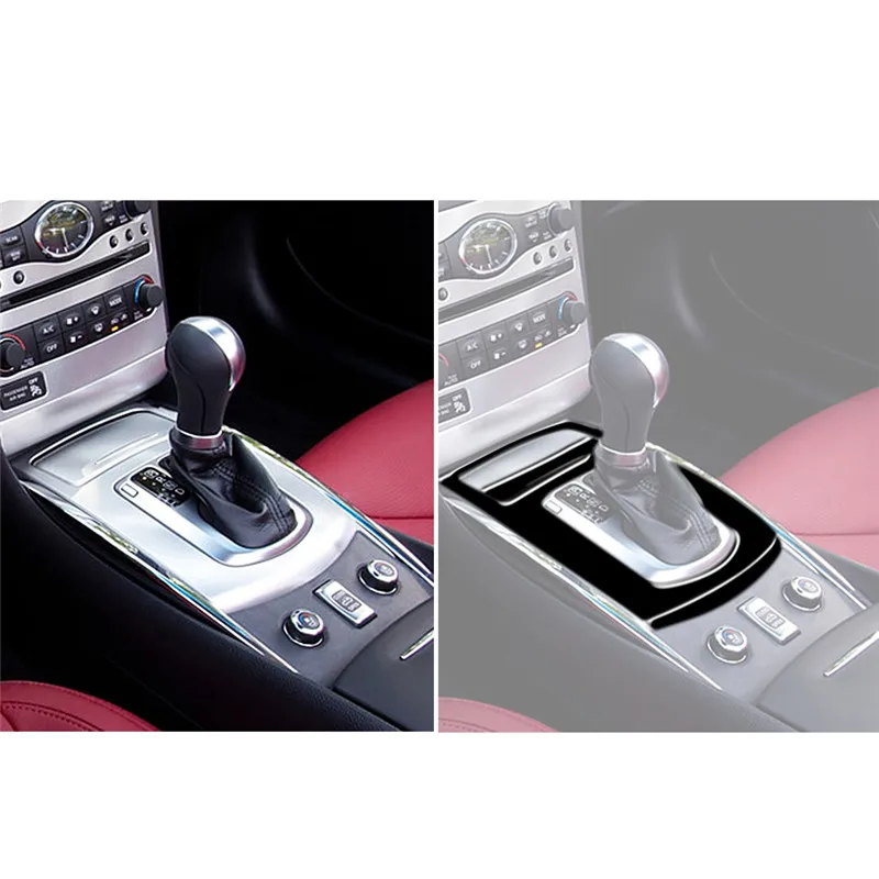 For Infiniti G37 2010-2013 Jet Black Car Stickers Interior Mouldings Accessories Various Parts Decorative Cover Trim