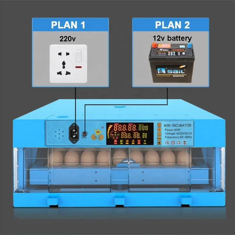 Full-Automatic Duck Eggs Incubators Chicken Hatching Machine Incubating Egg Incubator For Sale Fully Automatic/