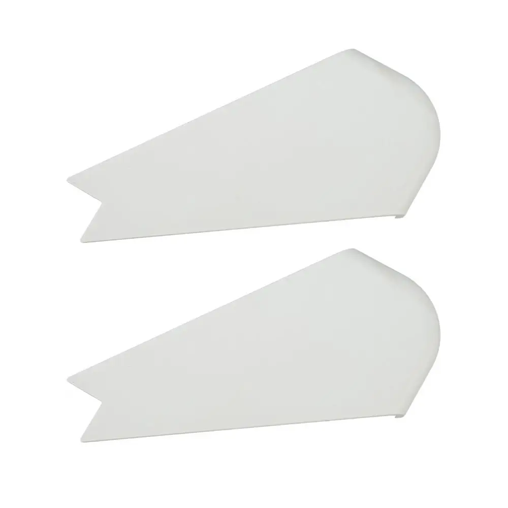 2Pcs Set ABS RV Slide Out Corner Cover Black White RV Slide Out Corner Trim Corner Cover Slide Out Corner Cover Campers