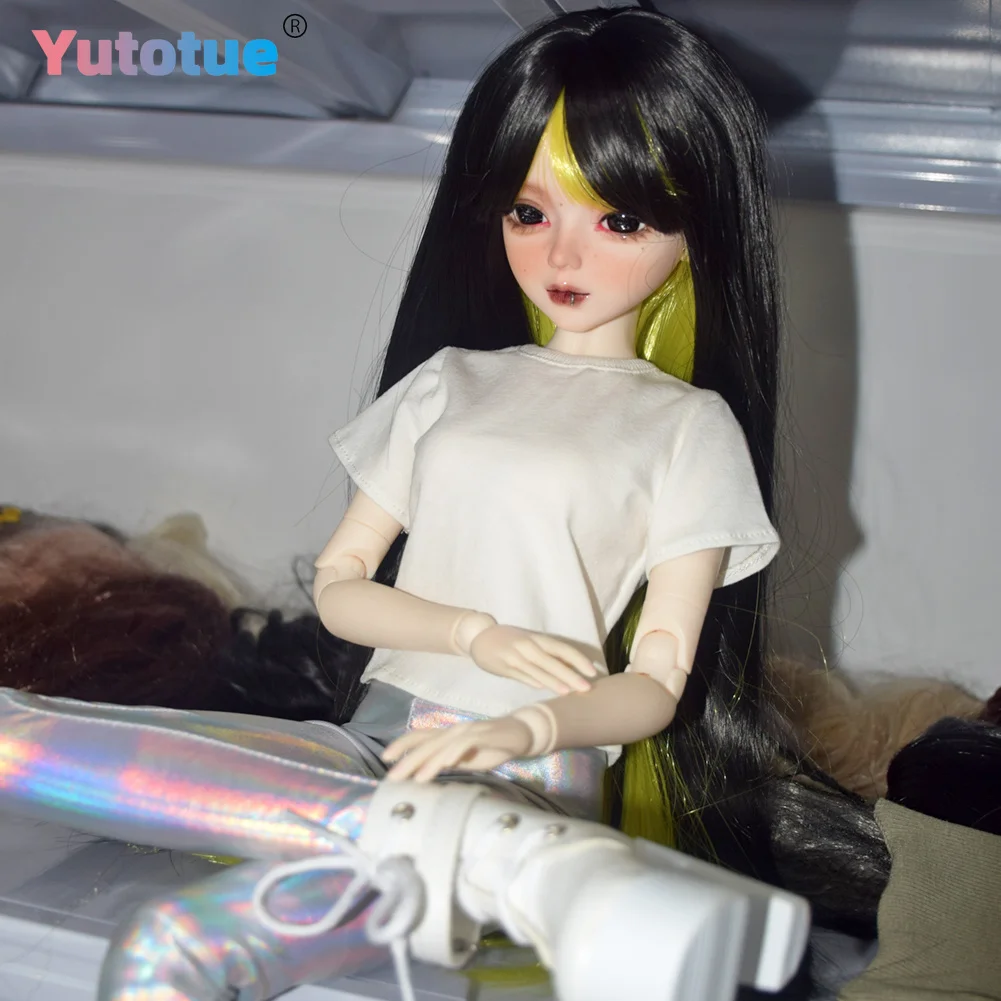 YUTOTUE 1/3 BJD Doll Fashion Girl Doll Removable Clothes Pants Shoes Set 22 inch Height Toy