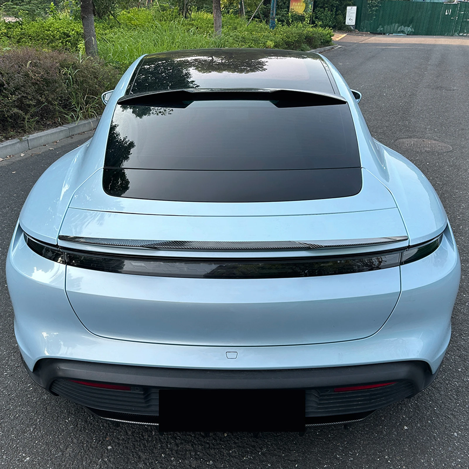 سقف الجناح الجذع الخلفي الشفاه الذيل المفسد لبورشه تاكان 2019 2020 2021 2022 2023 2024 2025 2026