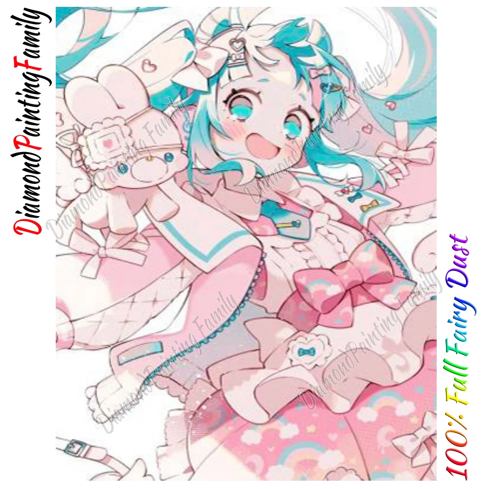 Diamond Painting Family Full F - Embroidery Kit Set ulasan dan harga