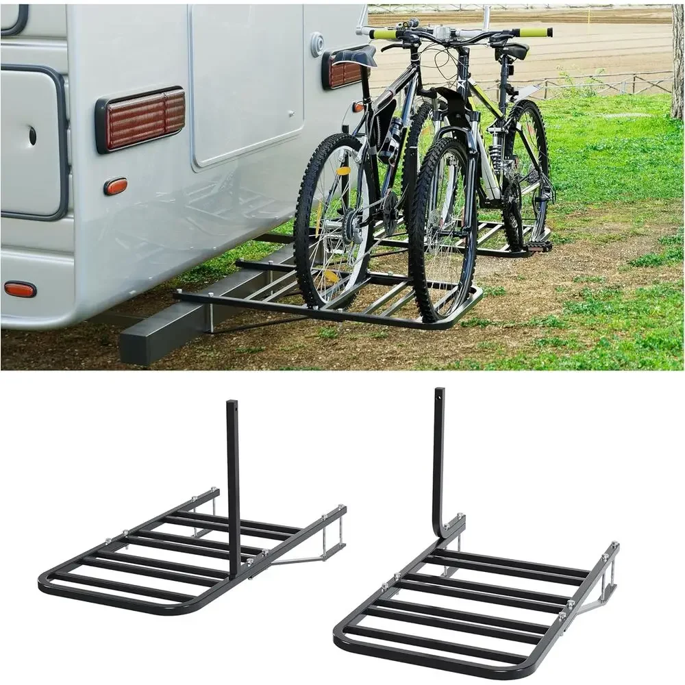 

Universal Bicycle Carrier Rack for Camper Trailer, Fits 1-4 Bikes