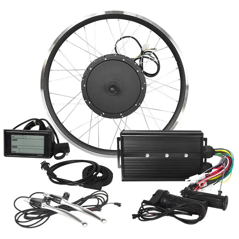 

Rear Drive Hub Motor Kit 26" 27.5" Wheel 48v 2000w Ebike Bicycle Electric Bike Hub Motor Conversion Kit