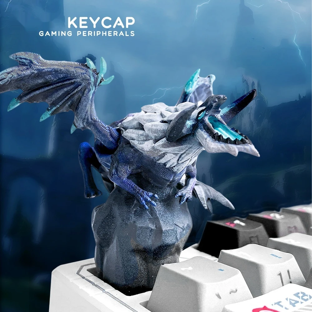 Para lol keycap teclado mecânico móvel 3d chave liga das lendas antigo dragão keycaps lol mercadoria