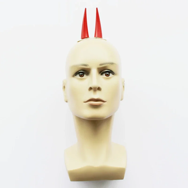 Anime Chainsaw Man Cosplay Power Demon PVC Horn Headwear, Halloween Plastic Resin Jewelry, Ornament Model, Devil's Horn Hairpin