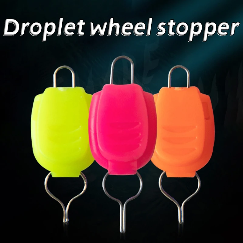 10PCS Portable Fishing Line Stopper Baitcasting Reel Fishing Line Holder ABS Buckle Clip Stopper Keeper Clip Fish Accessories