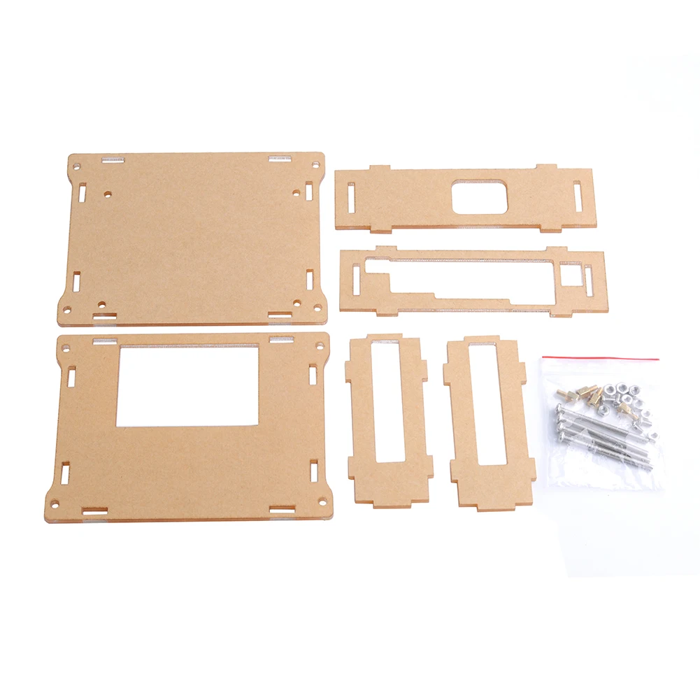 

Корпус JN 16566 (A) Акриловый корпус с внешним охлаждающим вентилятором и слотами для карт Wi-Fi для проектов электроники своими руками