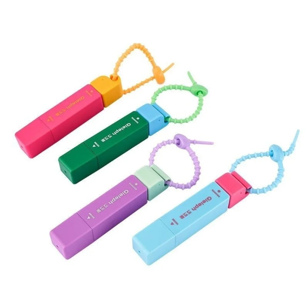 12ml Stain Remover Pen Water-free Double Head Design Oil Remover Stick with Brush Head Portable Emergency Stain Remover Dating