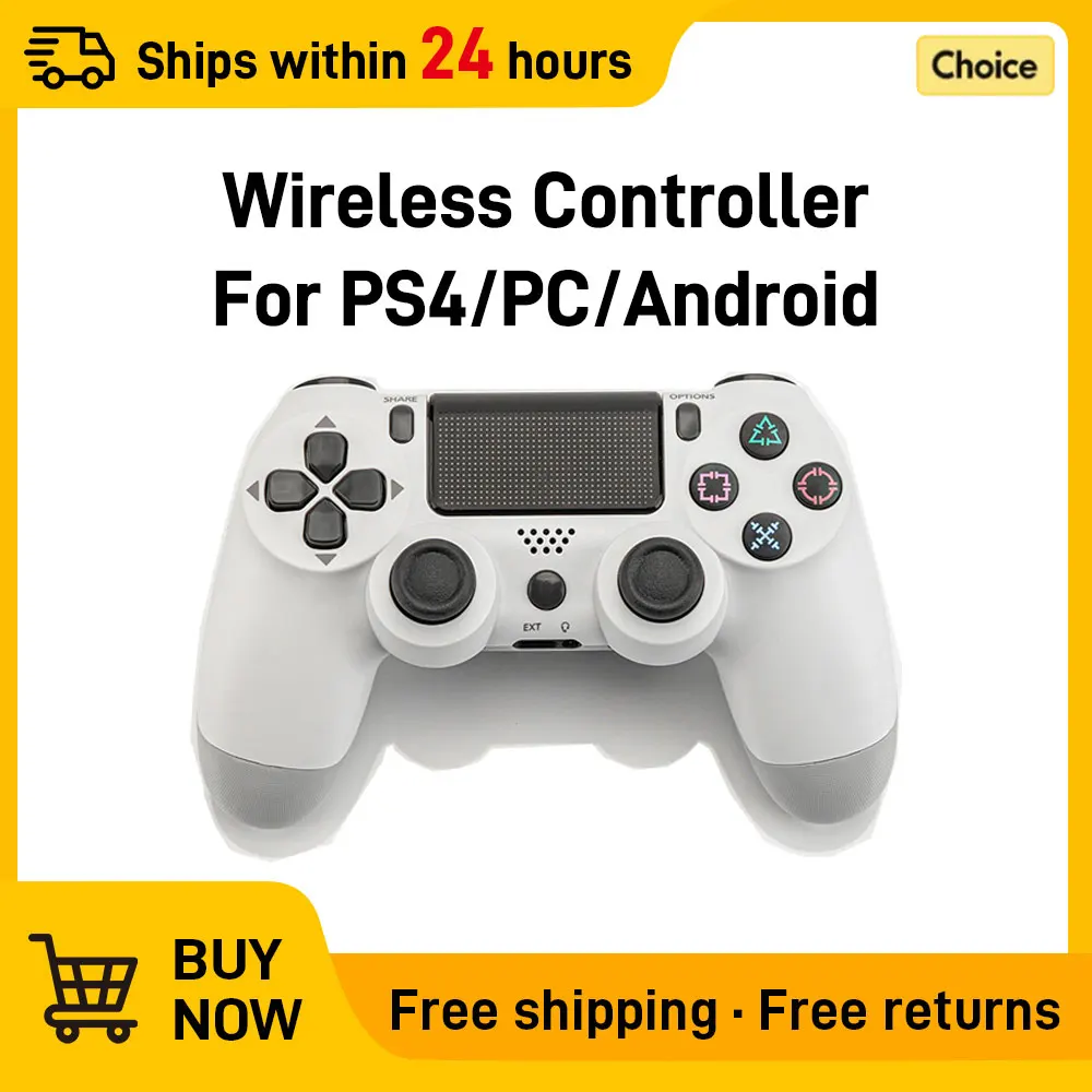 Wireless Controller Support Bluetooth SONY PS4 Wireless Gamepad Joystick Console for PS4 PC Android for PlayStation 4