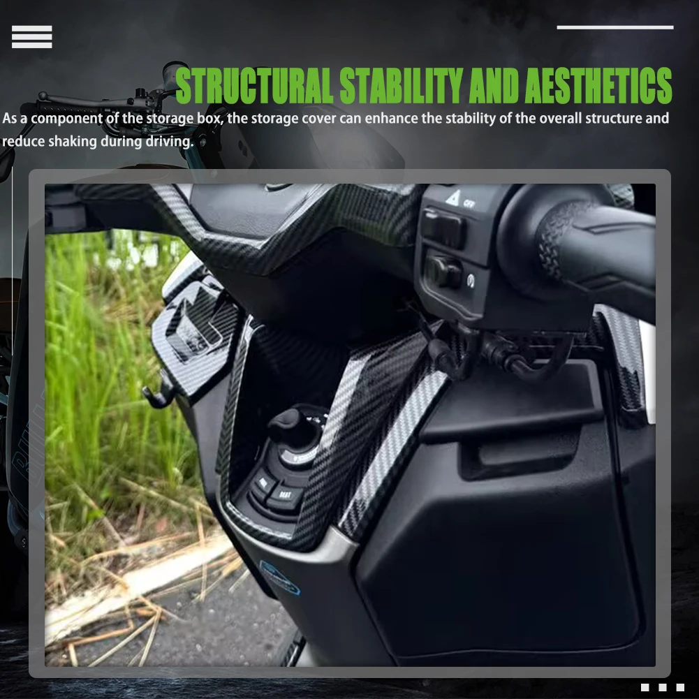 Motorcycle Accessorie Right Storage Cap Tool Box Storage Cover Pocket Cover ABS Plastic Caps For Yamaha NMAX155 V3 2025 Motobike