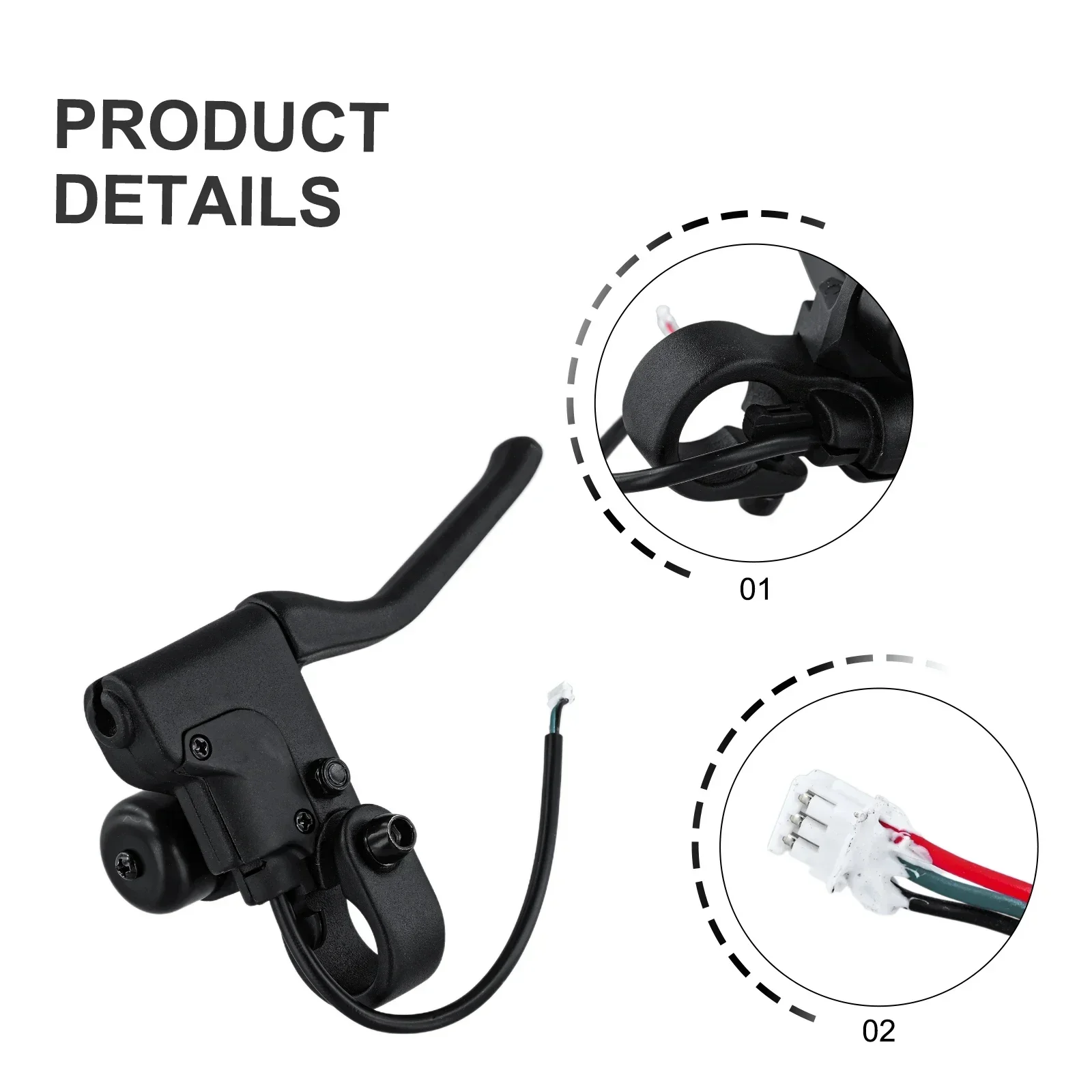 Brand New High Quality Outdoor Brake Handle Handles 14.8*8.3cm Plastic + Alloy Wear-resistant For M365 E-Scooter