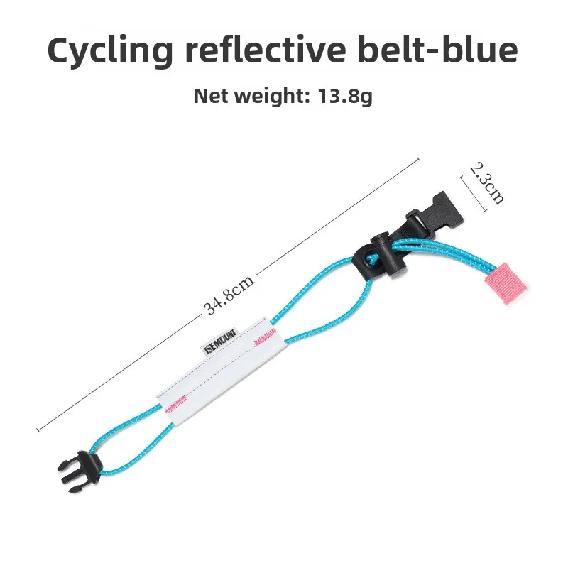 Reflective Strap Band for Riding Bike High Elastic Safety Night Run Sports Ankle Tie Glow in The Night Reflective Strap Band