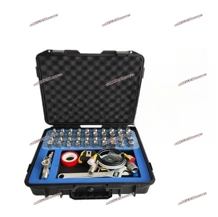 

Stainless steel pressure gauge conversion pair thread adapter set transmitter calibration table pressure source connector