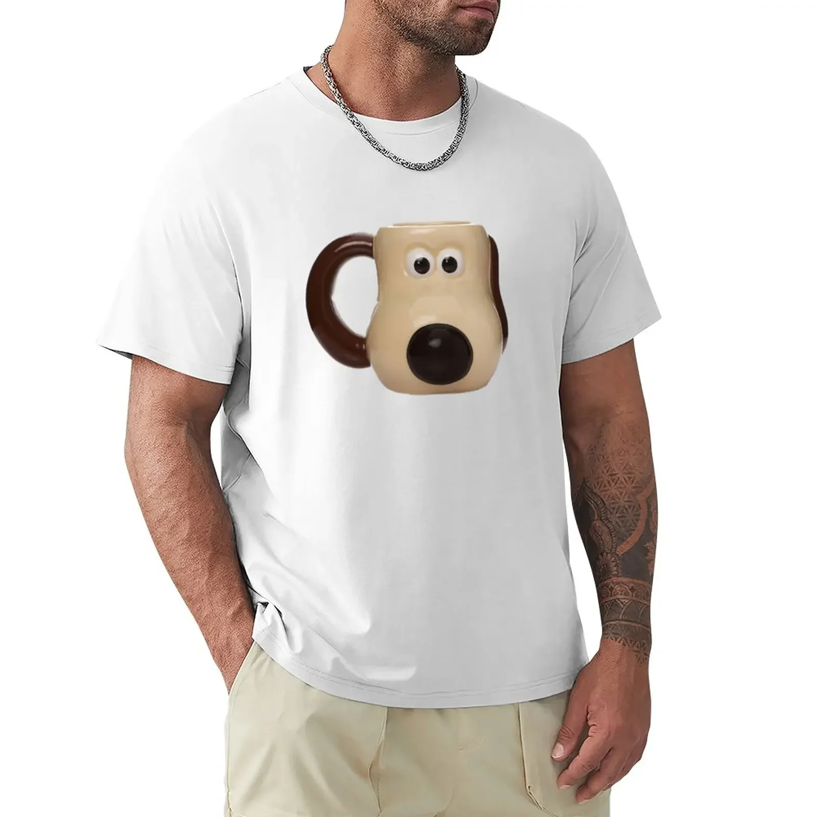 

Gromit mug T-Shirt quick-drying new edition Men's t-shirts