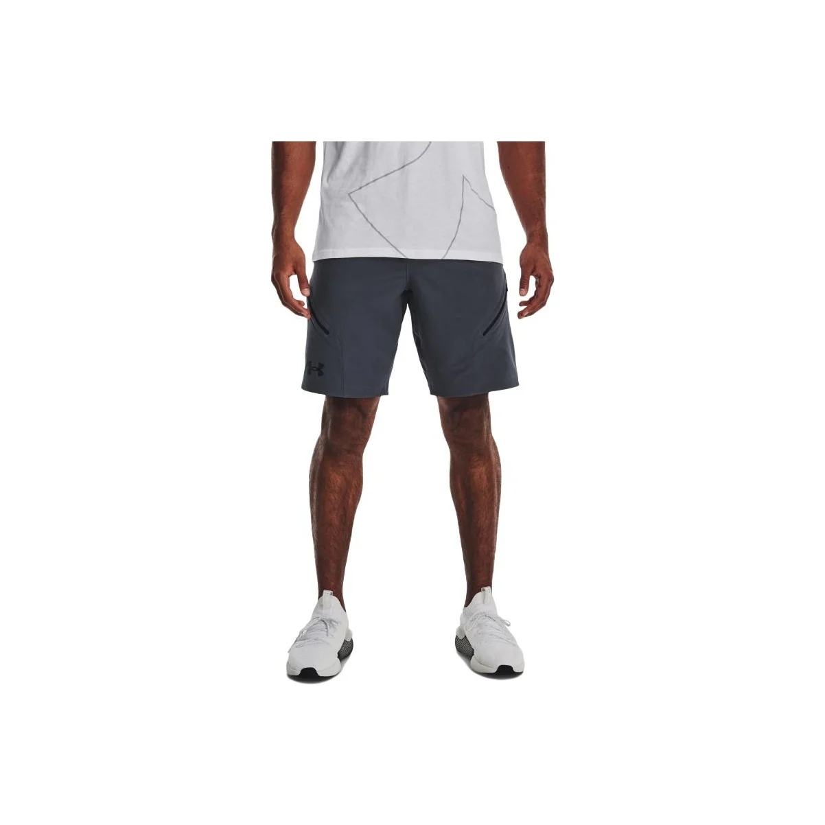 Under Armour Sports Shorts Men's Gray Moderate 1374765-044
