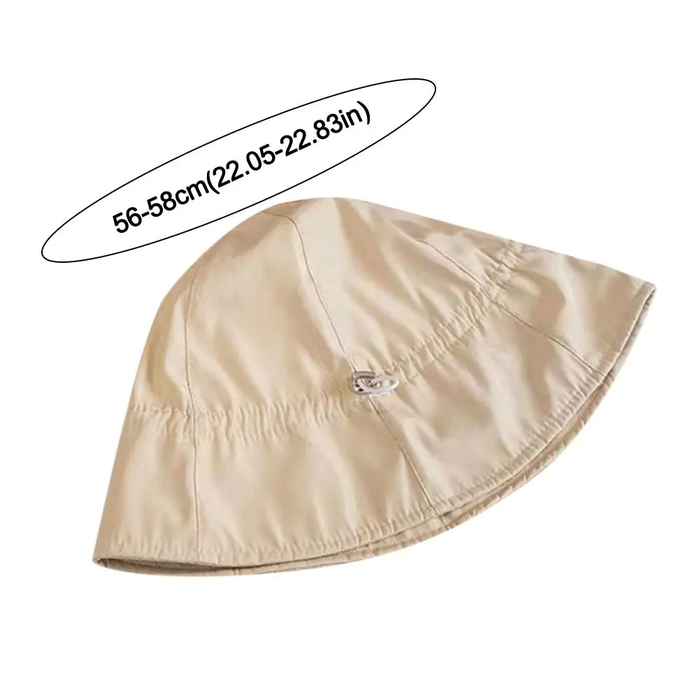 قبعات حوض برباط واقية من الشمس قابلة للتنفس، قبعات صياد ذات حافة واسعة قابلة للتعديل، سريعة الجفاف وقابلة للطي