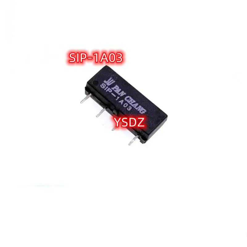 NOVO 10 PCS-50 PCS 3 V Relé SIP-1A03 Reed Switch Relé para PAN CHANG Relé 4PIN